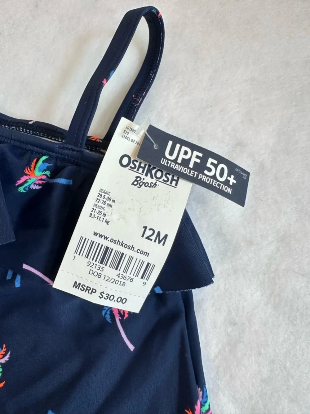 Girl’s 12 month Swimsuit